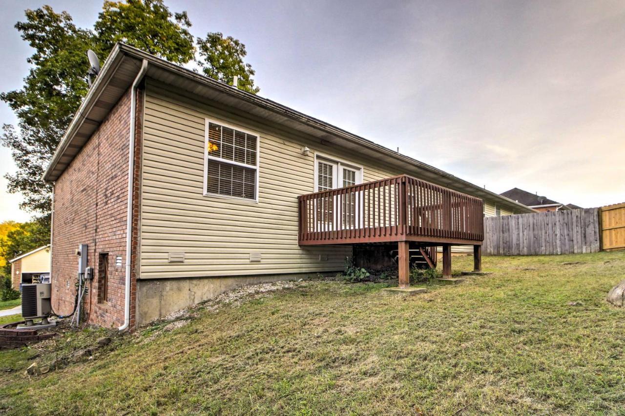 Branson Home With Deck Walk To The Strip And Creek! מראה חיצוני תמונה